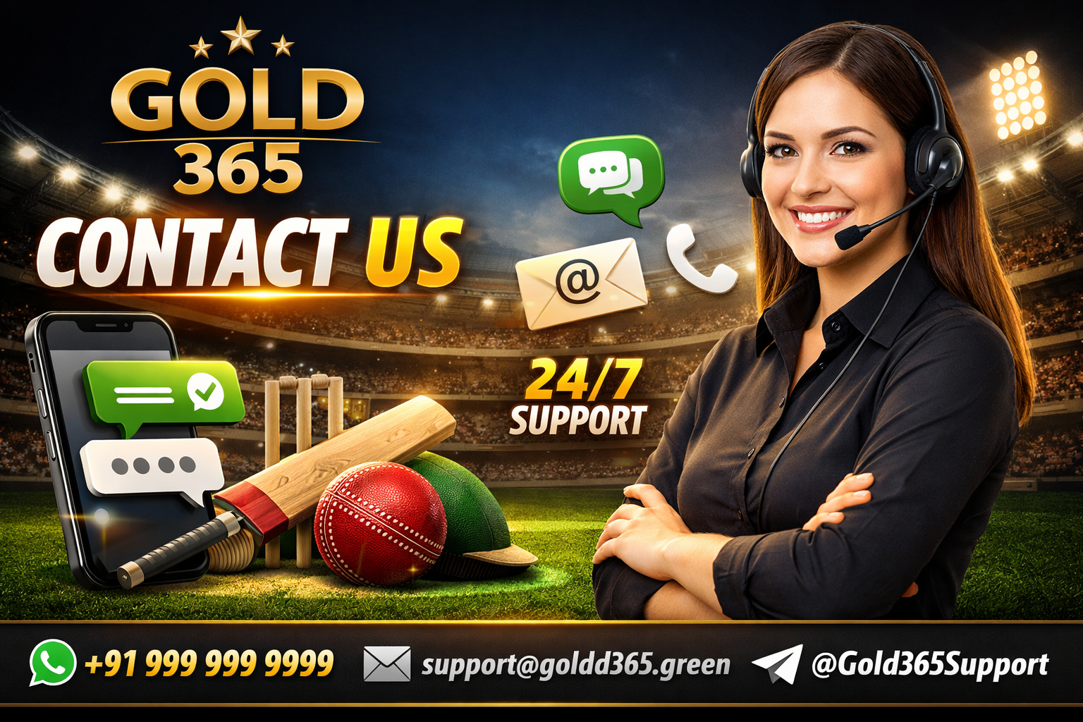 Contact Gold 365 Support