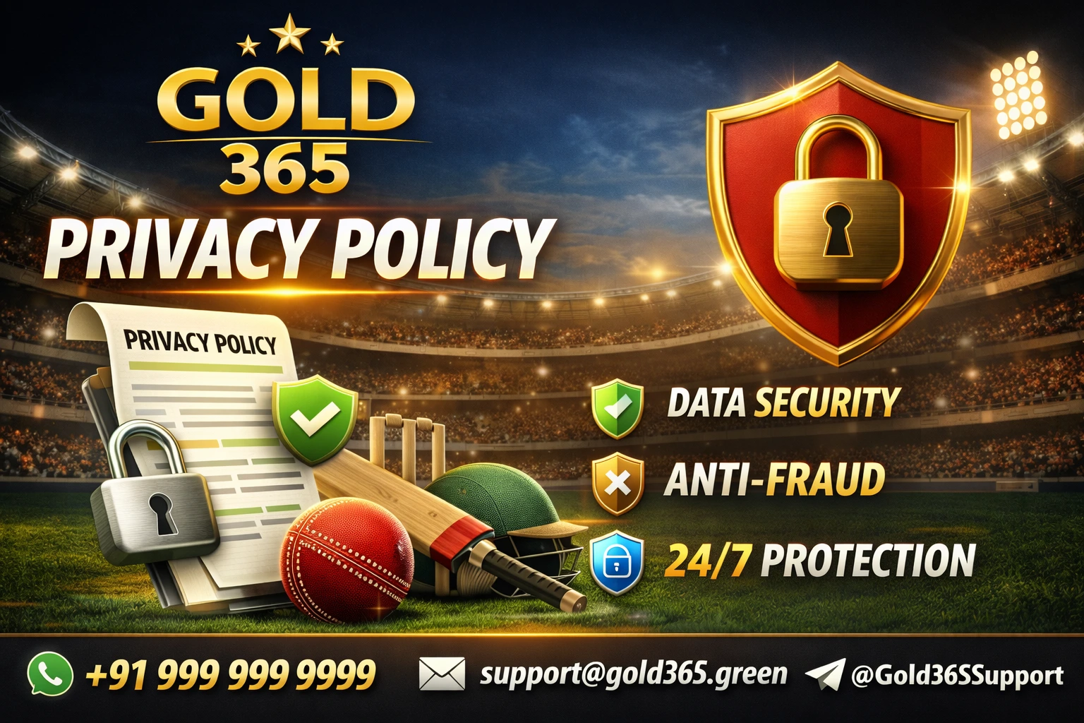 Gold 365 Privacy Policy